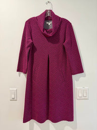 Tyler Boe Women's Kelly Longer Dress in berry black - women's dress