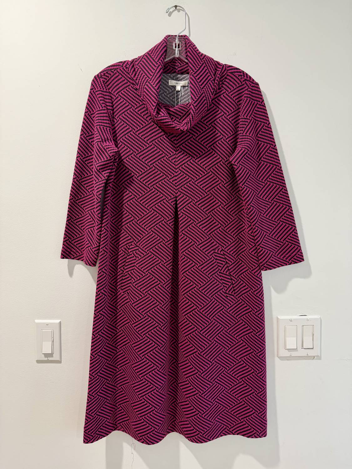 Tyler Boe Women's Kelly Longer Dress in berry black - women's dress