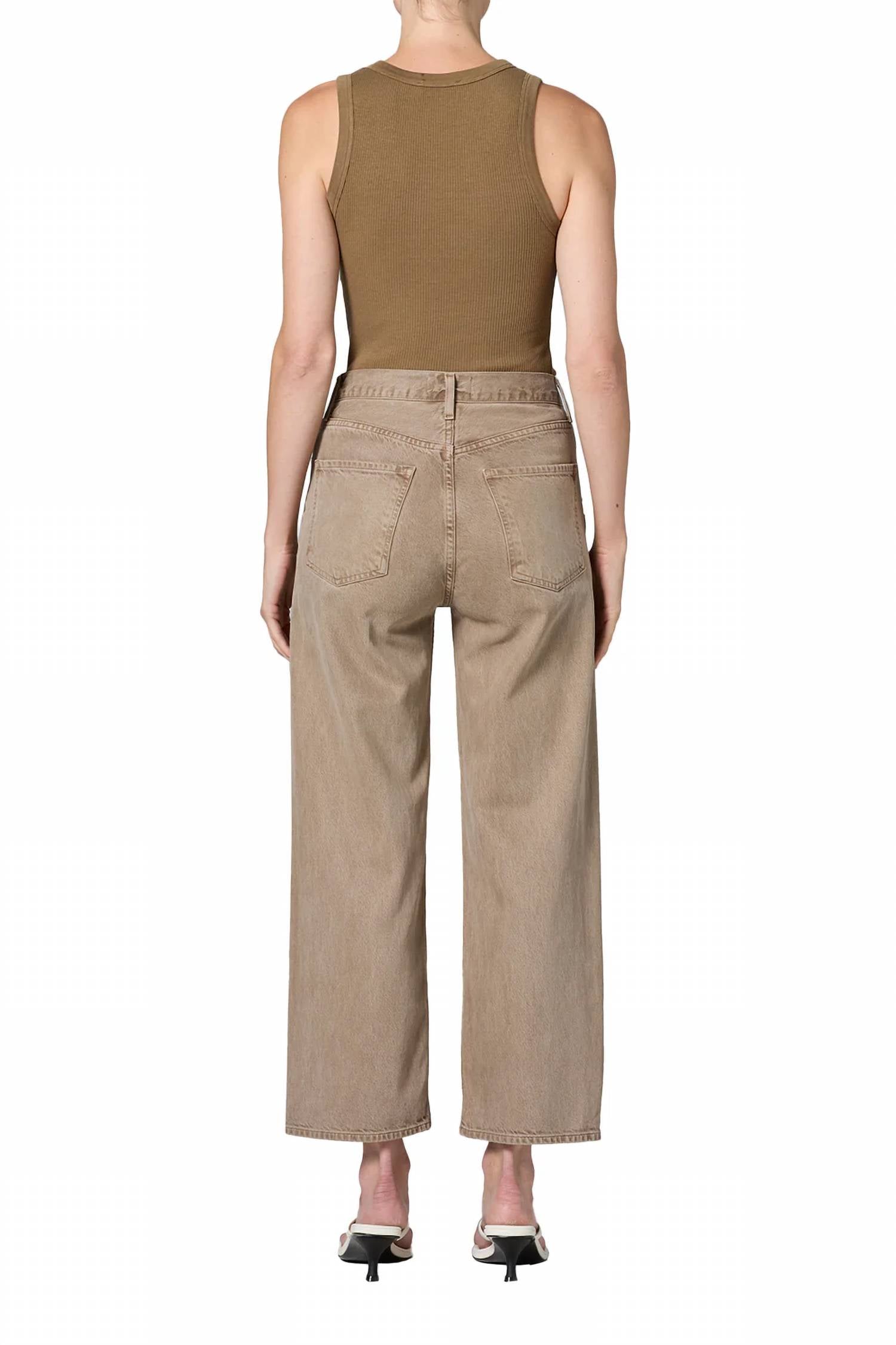 Agolde - Ren High Rise Wide Leg Jeans