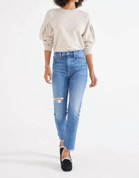 Etica - Scarlet Mid Rise Slim Midnight Frost Jeans