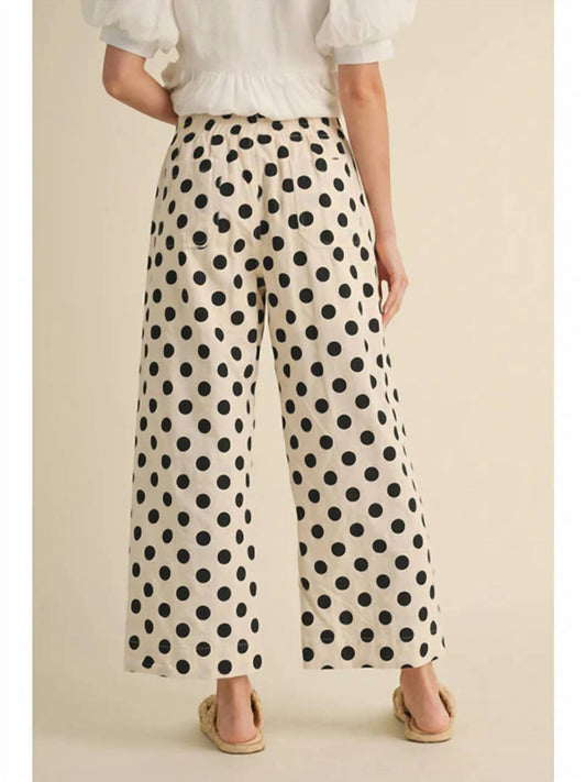 Jodifl - Polka Dot Linen Pants