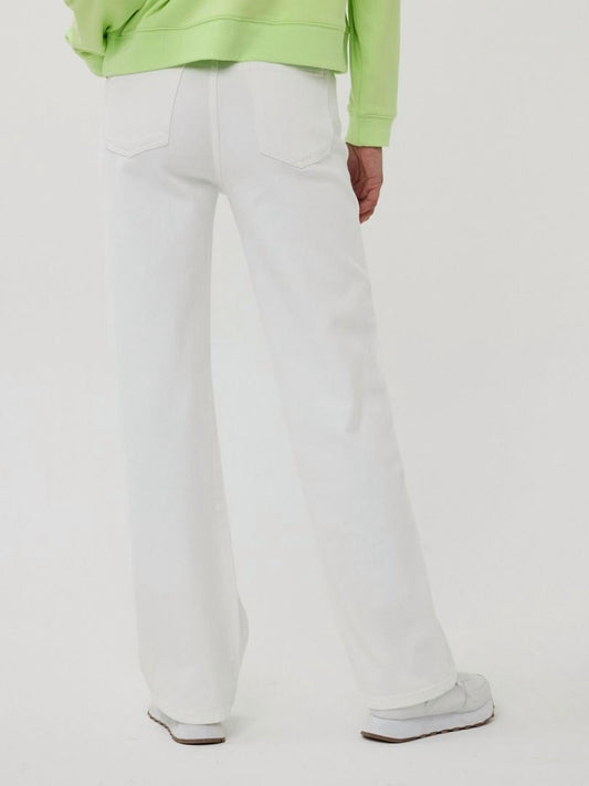 Esqualo - Wide Leg Denim Trousers