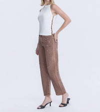 Flying Monkey - High Rise Ankle Barrel Leg Jeans