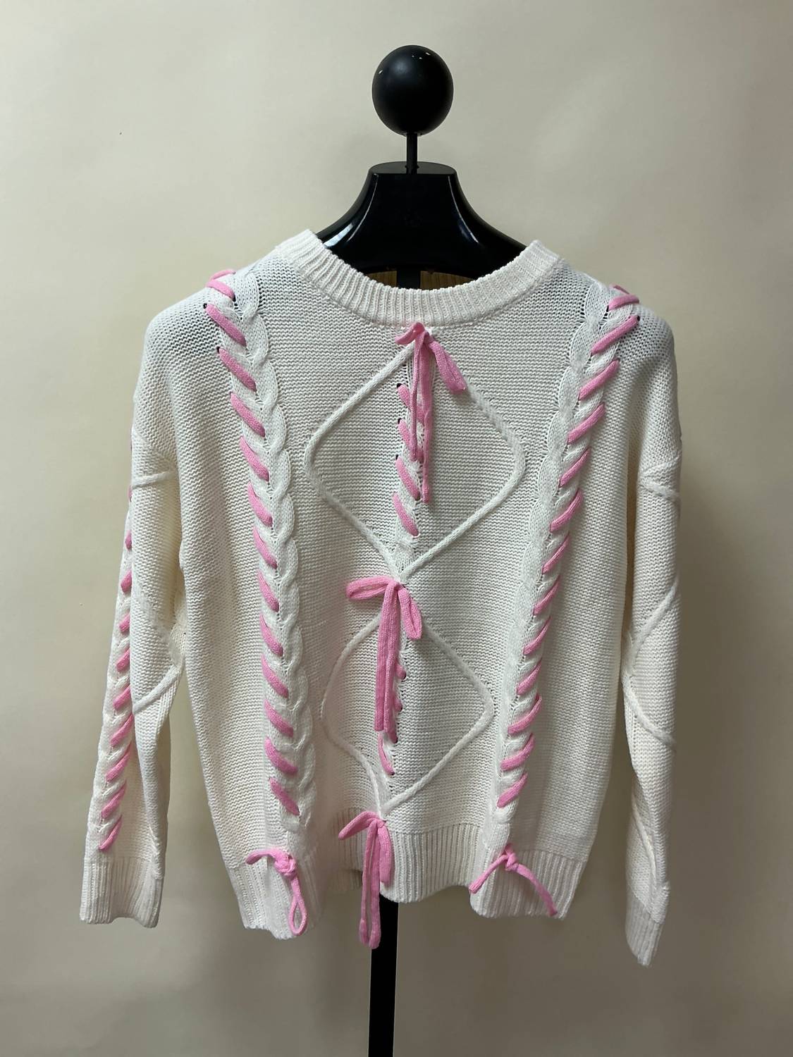 Listicle - Intertwined In Love Sweater