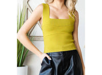 Veveret - Corset Knit Tank Top