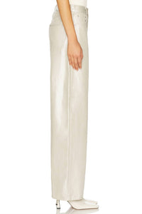PISTOLA Tate High Rise Bowed Wide Leg Jeans in champagne luster 1 - women's jeans - alternate view