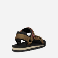Teva Men's Universal Trail Sandal in dark olive - men's sandal - detail view