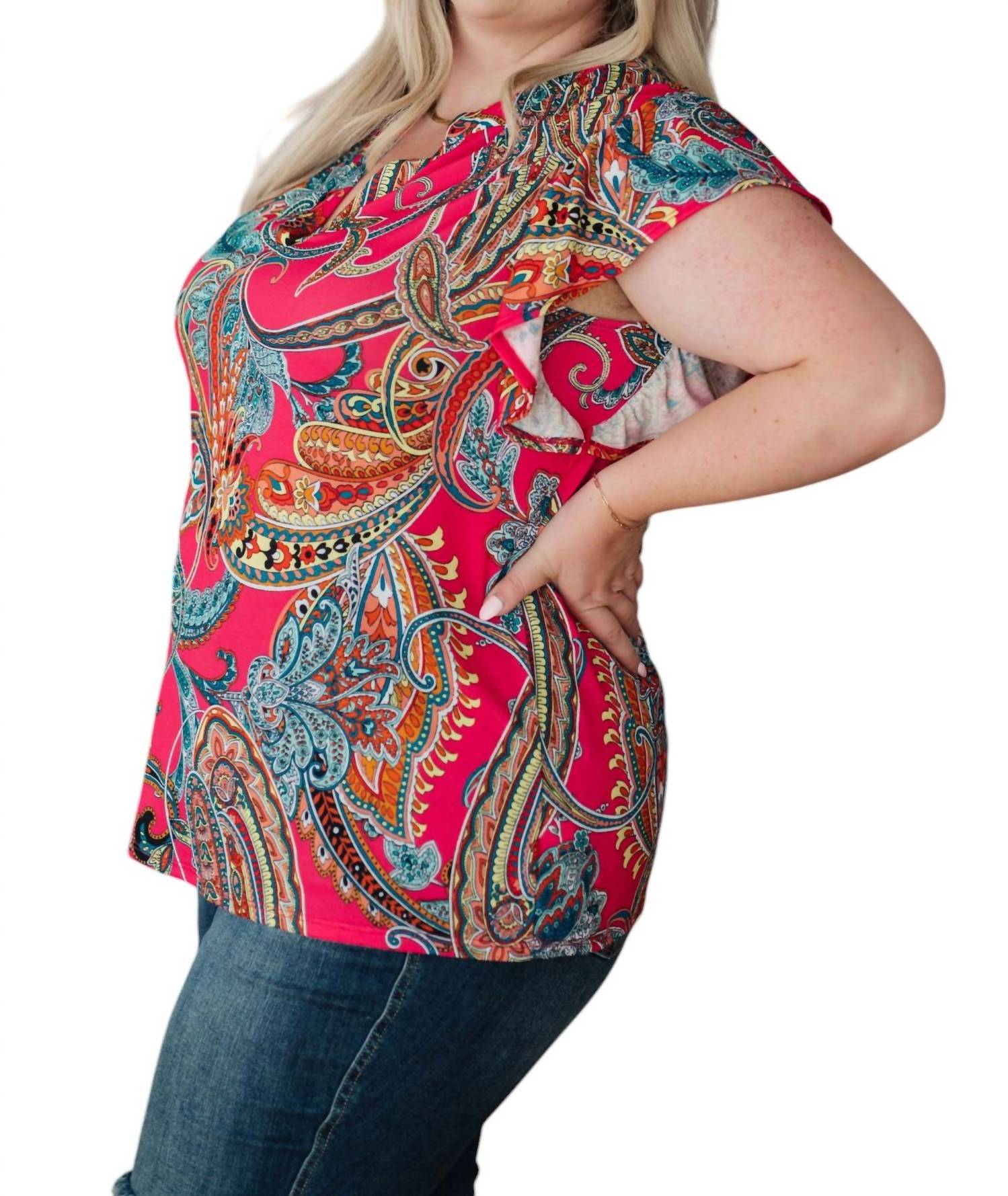 Spla - Still Overthinking It Paisley Top