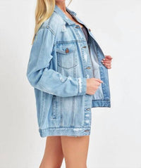 Risen - Loose Fit 90's Distressed Jacket