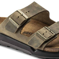 Birkenstock - Men's Arizona Crosstown Oiled Leather Sandals