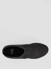 Eileen Fisher - Women's Farrah Leather Tumbled Nubuck Bootie
