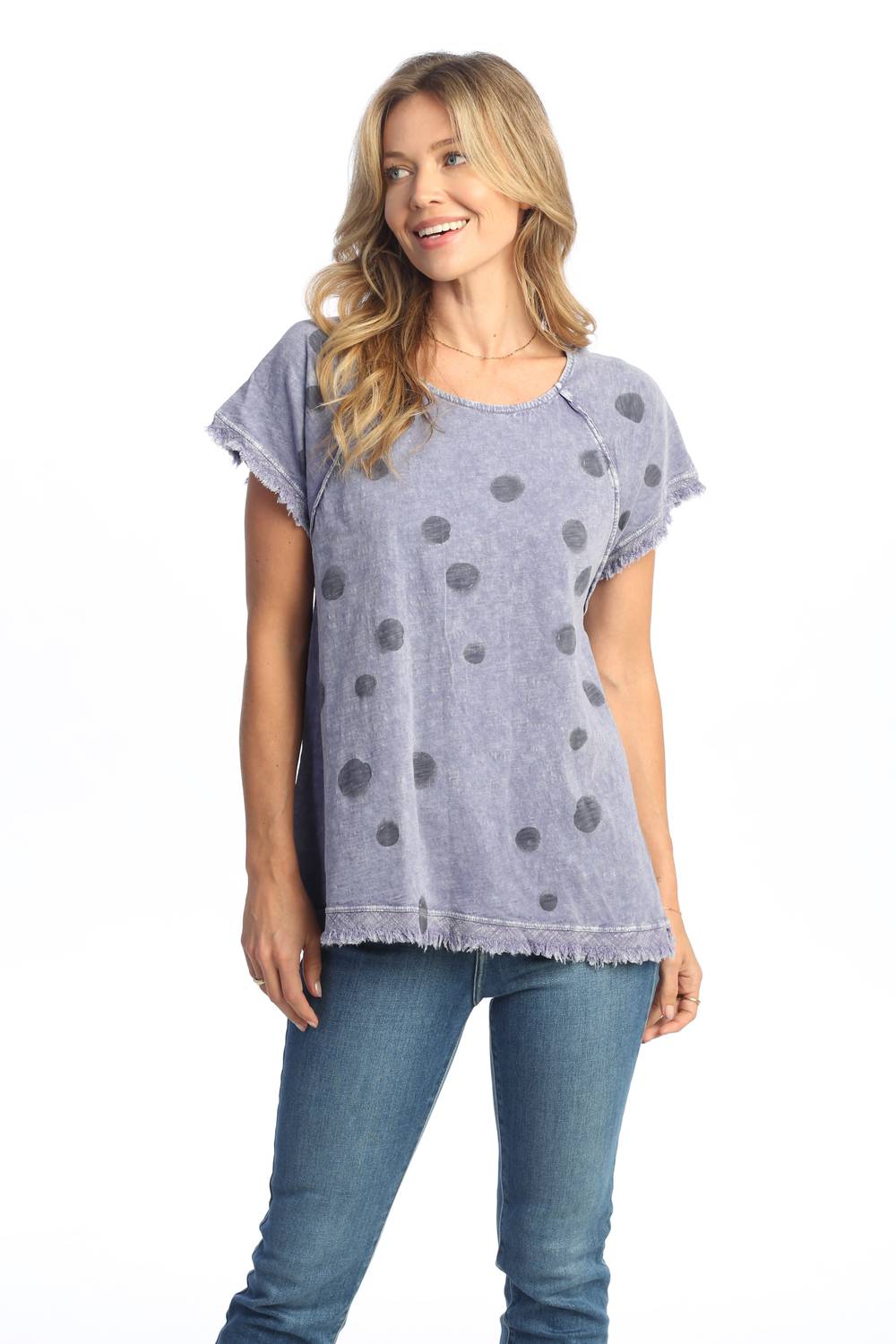Jess & Jane - Mirage Mineral Washed Gauze & Cotton Top