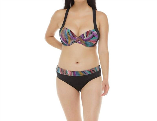 Skye - Mid Waist Fold Bikini Bottom