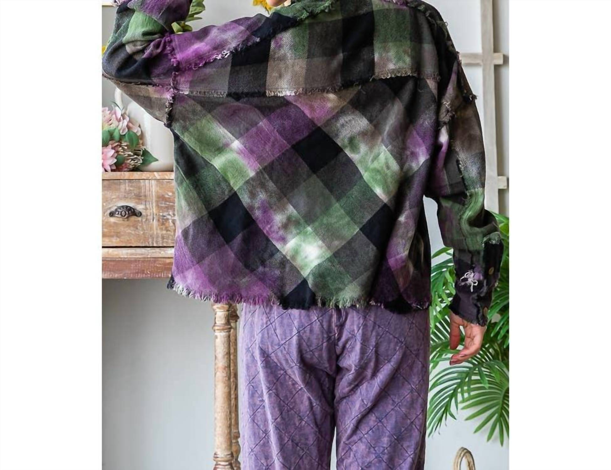 Oli & Hali - Dyed Buffalo Check Shirt