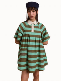 Damson Madder - Maggie Mini Polo Dress
