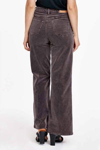 DEAR JOHN DENIM Fiona Super High Rise Jeans in espresso - women's jeans - detail view