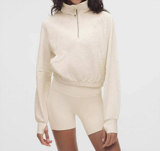 Lululemon - Scuba Cropped Funnel-neck Half Zip Jacket