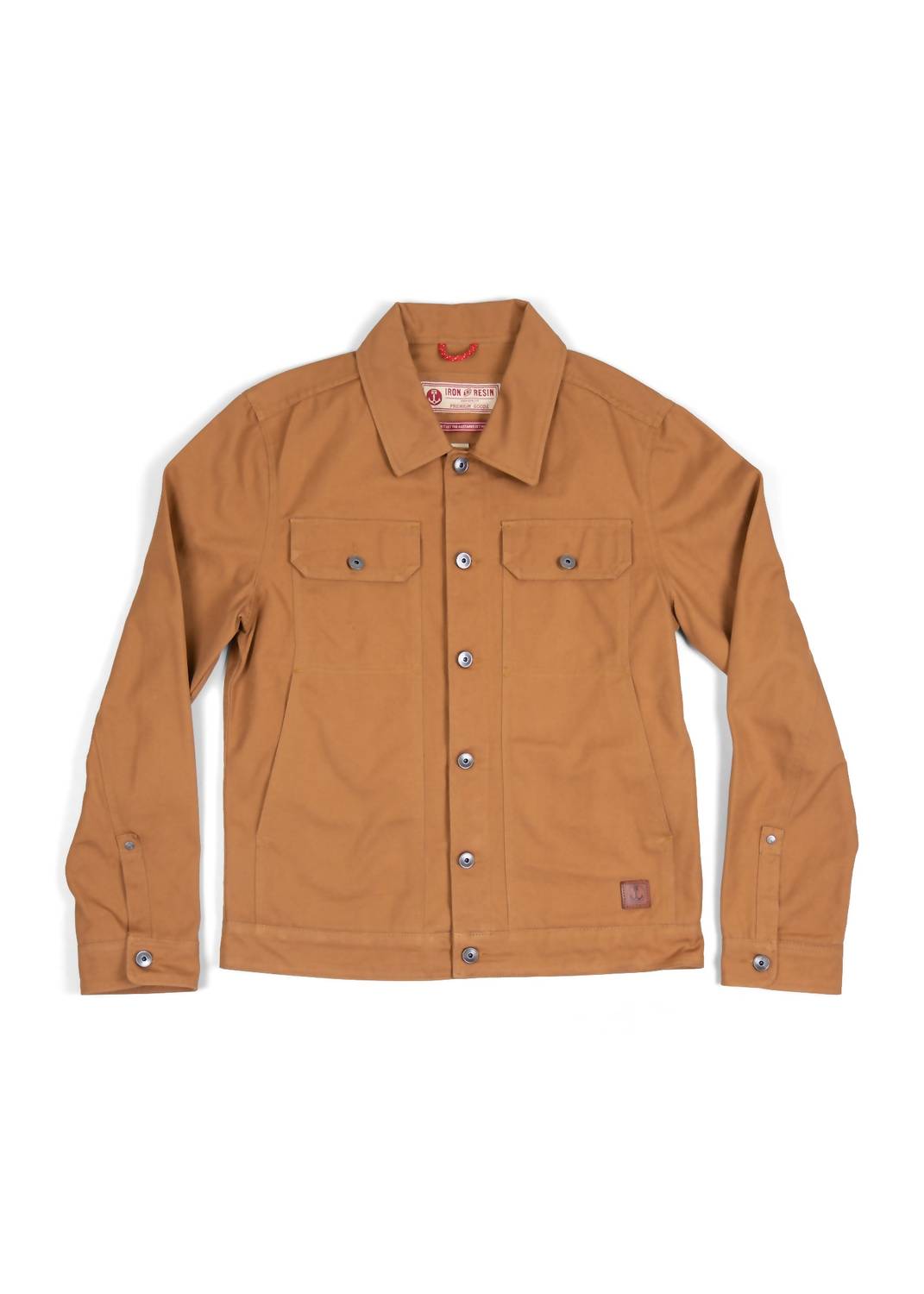 Iron & Resin Men's Mechanic Jacket in union brown - men's jacket