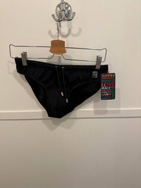 ALONG Solid Drawstring Bikini in black - men's swimwear - view 4