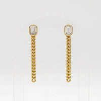 Au79 - Women's Manhattan Chain Earrings