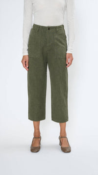 Pas De Calais - High Thread Count Cotton Linen Baker Pants