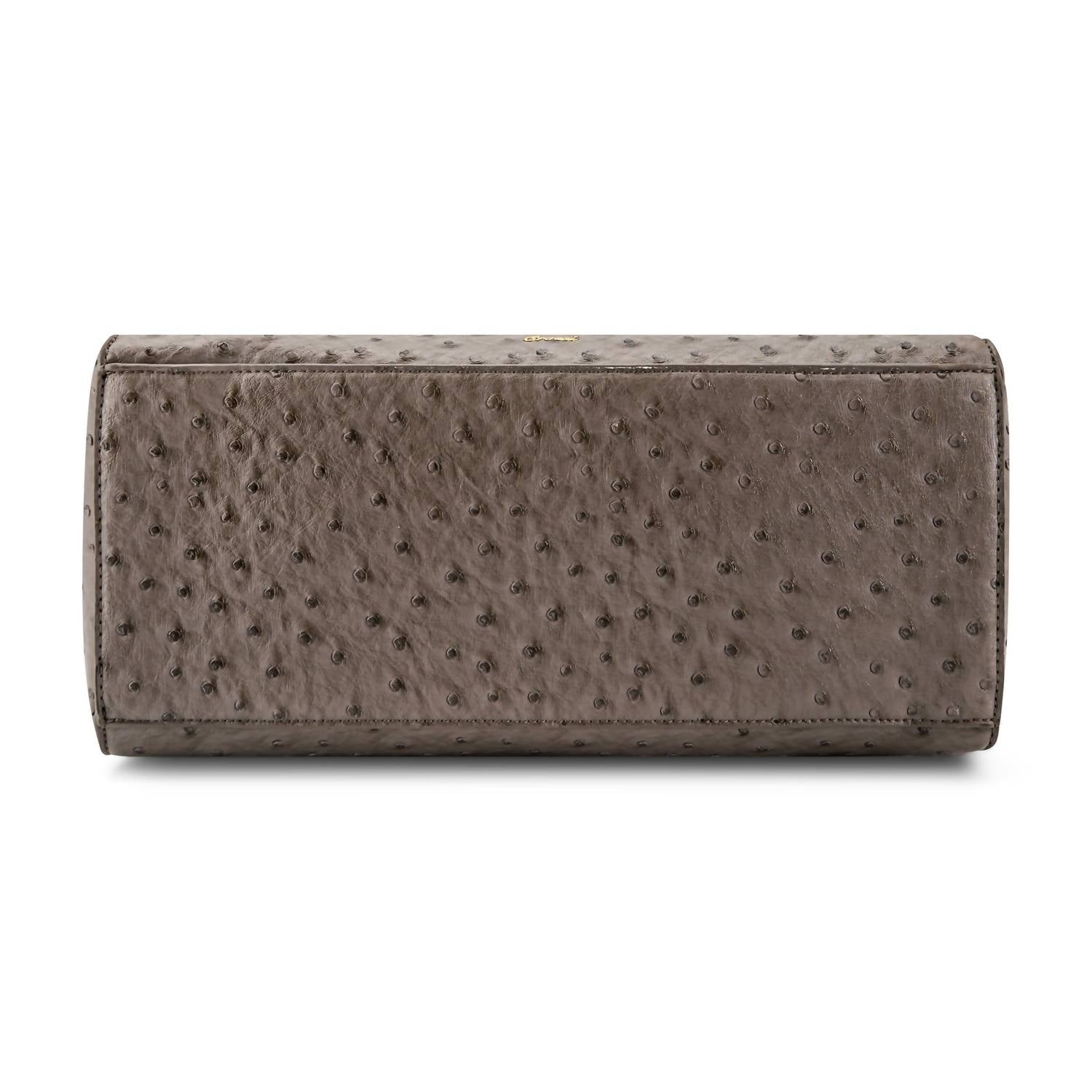 Elodie Embossed Bow Top Handle Purse in gray - women's bag - view 5