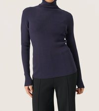 Soaked In Luxury - Sina Rollneck Slim Fit Pullover