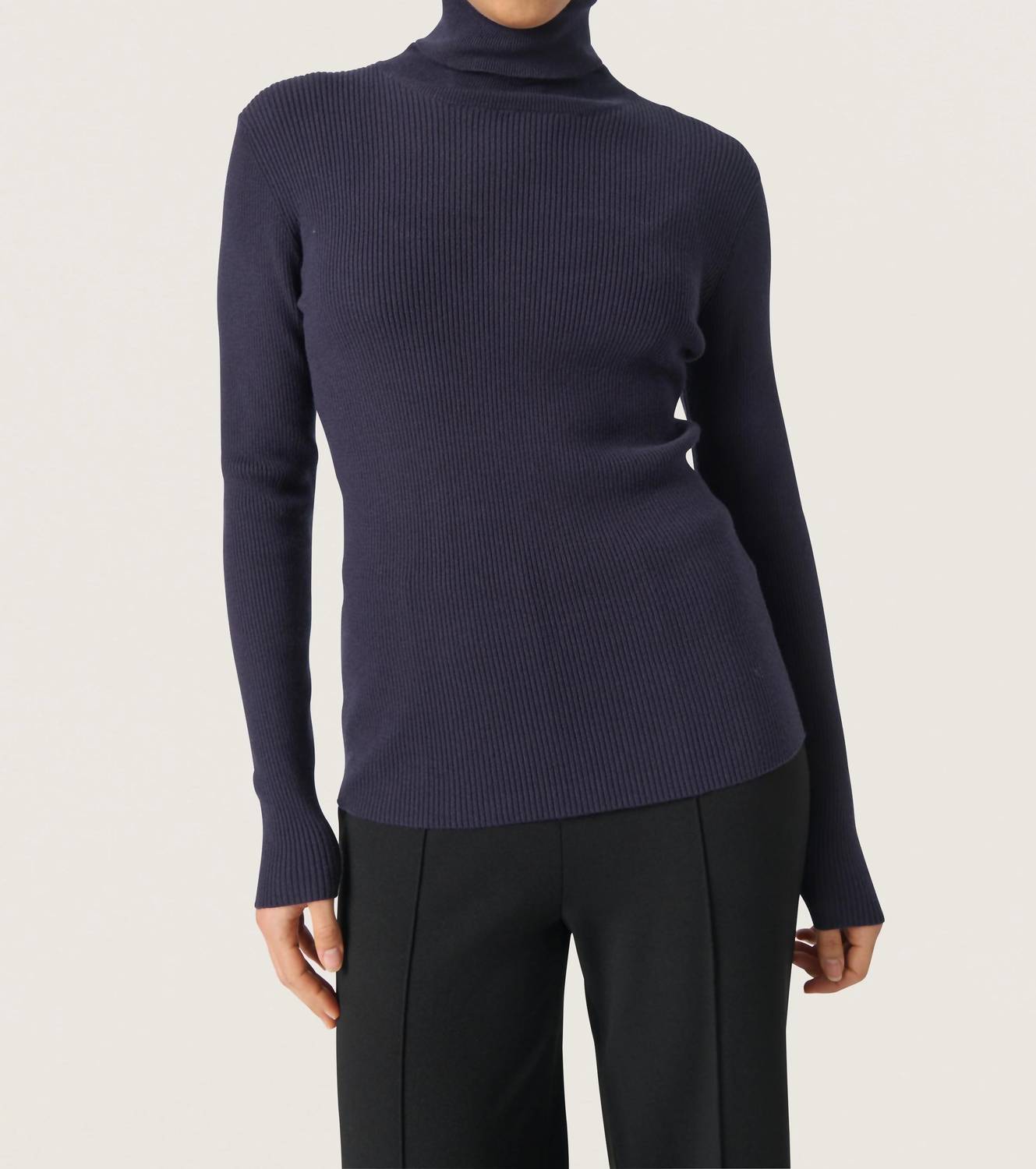 Soaked In Luxury - Sina Rollneck Slim Fit Pullover