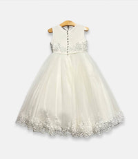 Macis - Embroidered Floral Lace Dress