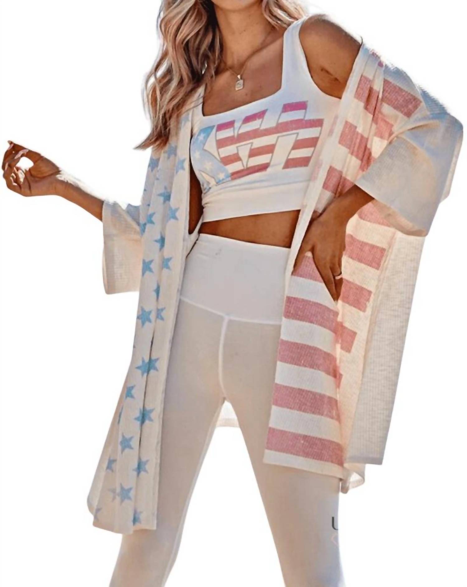 La Vida - Americana Kimono Cardigan