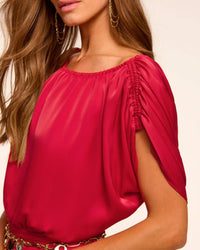 Ramy Brook - Sabrina Ruched Jumpsuit