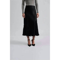Malina - Women's Penelope Frill Detailed Midi Skirt