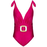 Patbo - Plunge Belted One Piece