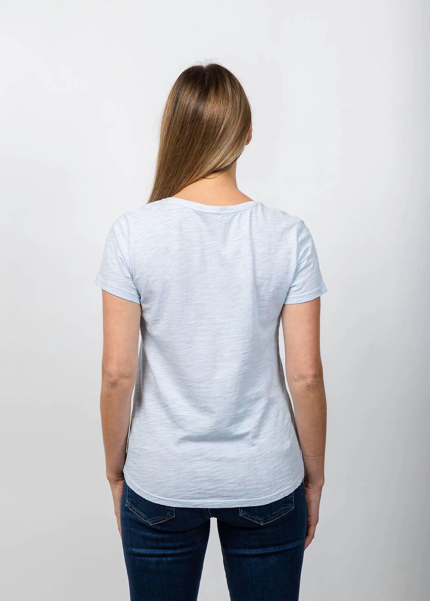 Elliott Lauren - Short Sleeve V-neck Tee