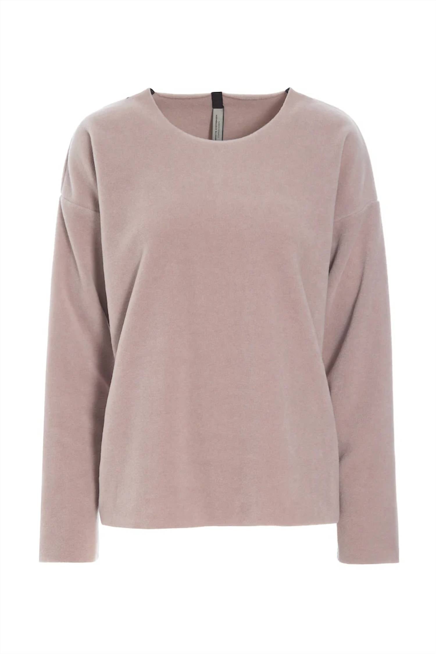 Henriette Steffensen - Blouse Round Neck Nude
