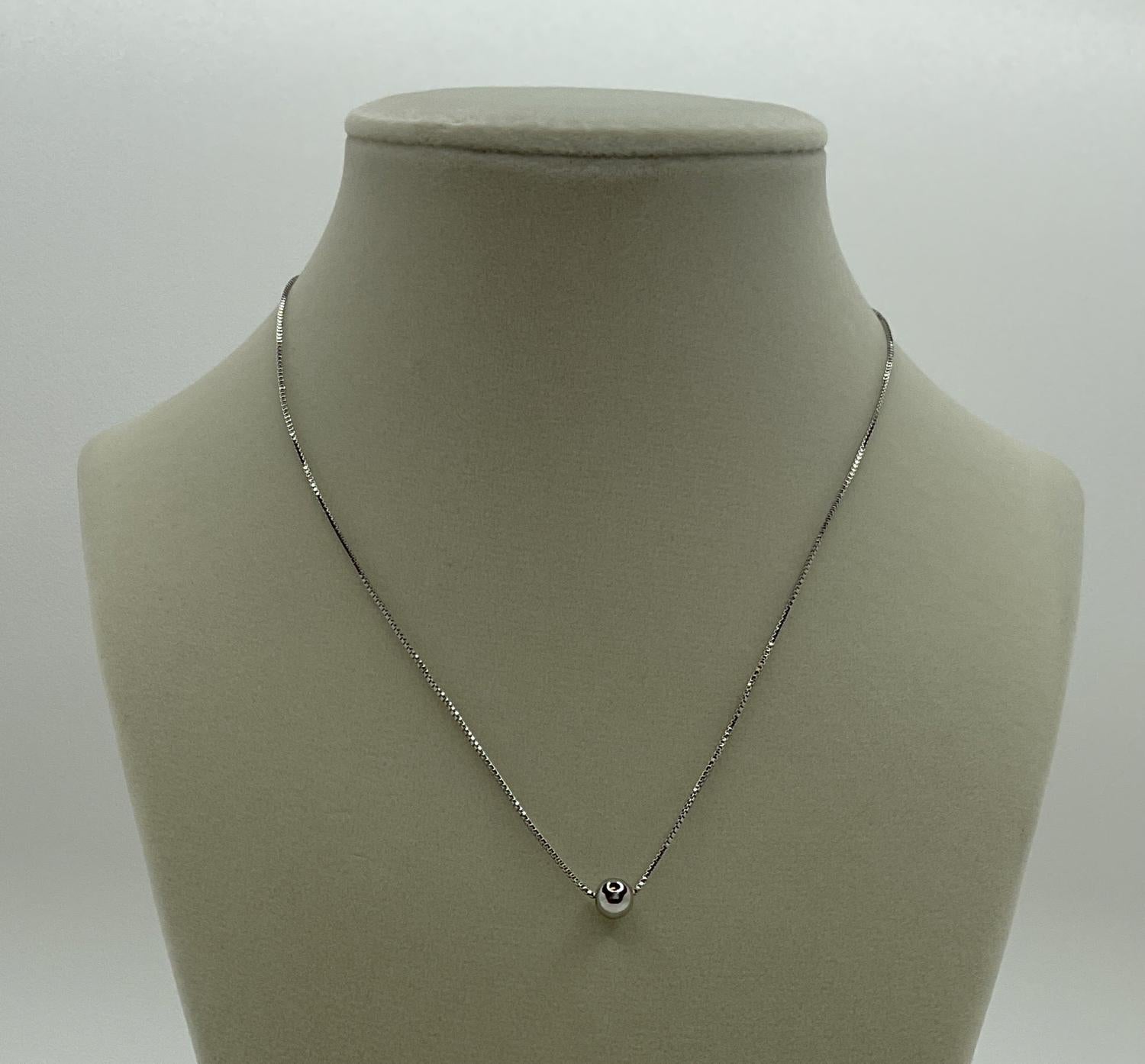 Marie Accessories - Women's Adjustable Ball Bead Pendant Necklace