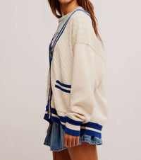 Free People - Wtf Varsity Cardigan