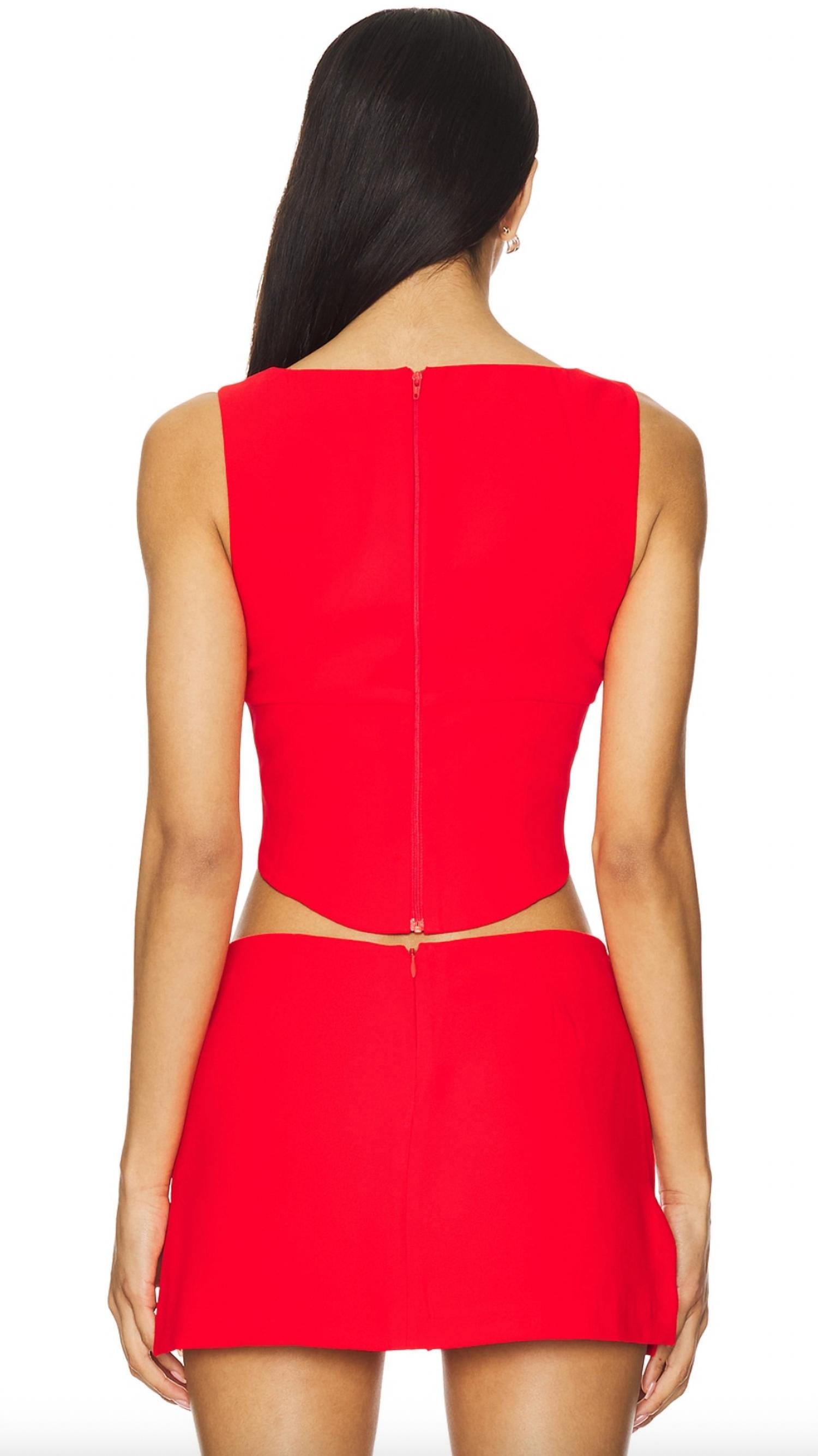 Amanda Uprichard - Bellini Crop Top