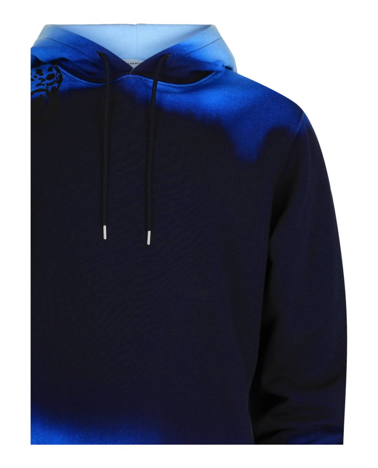 Salvatore Ferragamo - Men's Ombre Leopard Print Hoodie