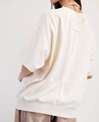 Easel - Women's Usa Terry Knit Top