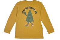 Tiny Whales - Kid's Keep On Long Sleeve Tee