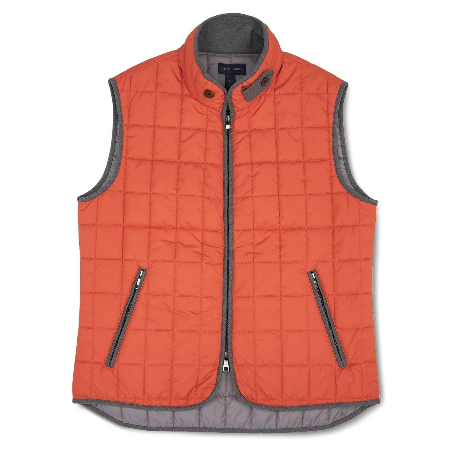 Scott Barber - Quilted Water-resistant Puffer Vest