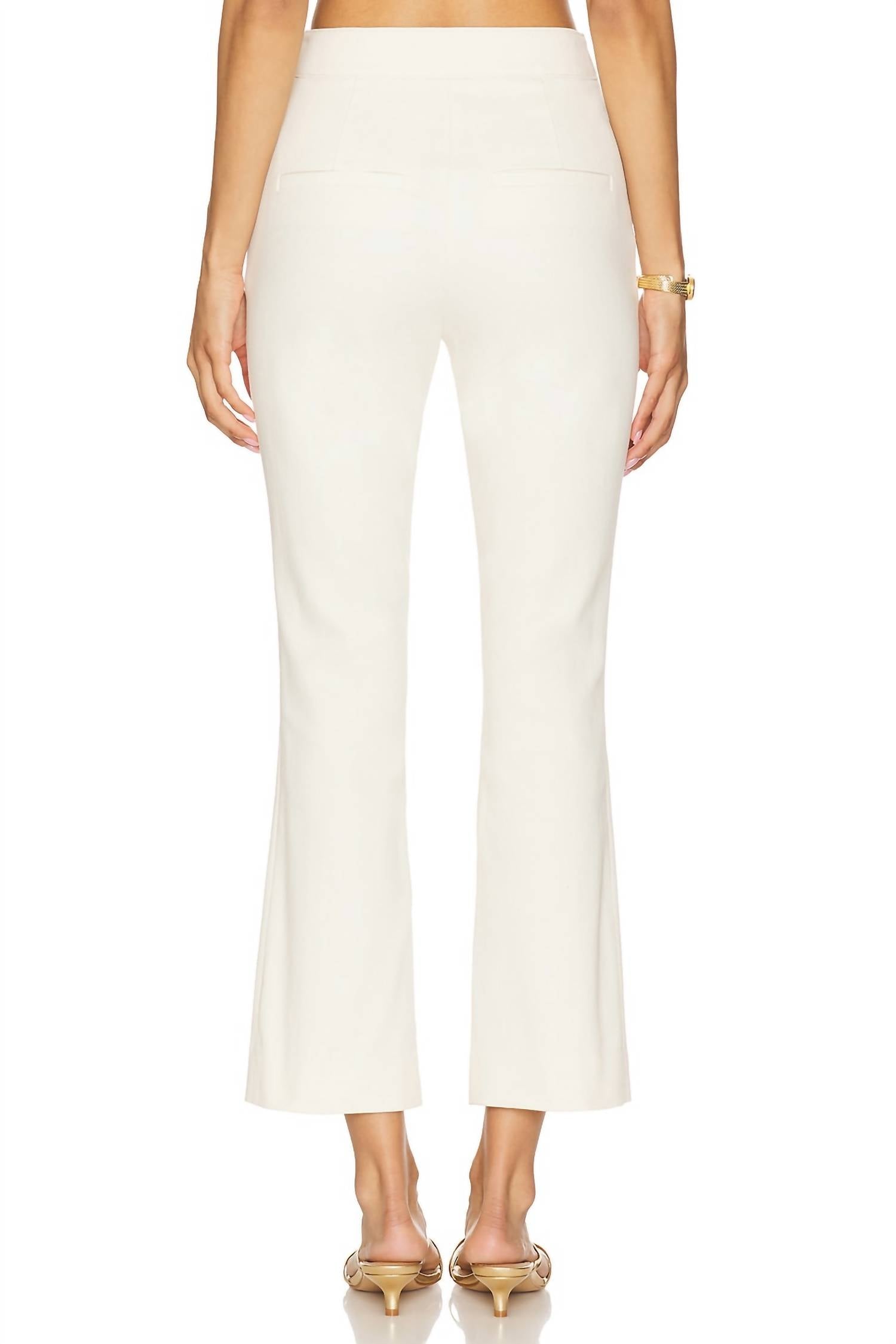 Veronica Beard Kimra Pant in ecru - women's pants - view 4