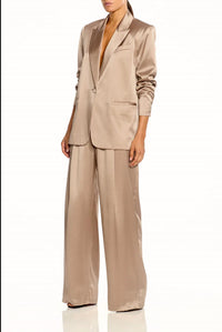 THE SEI Relaxed Trouser Pants in fossil - women's pants - detail view