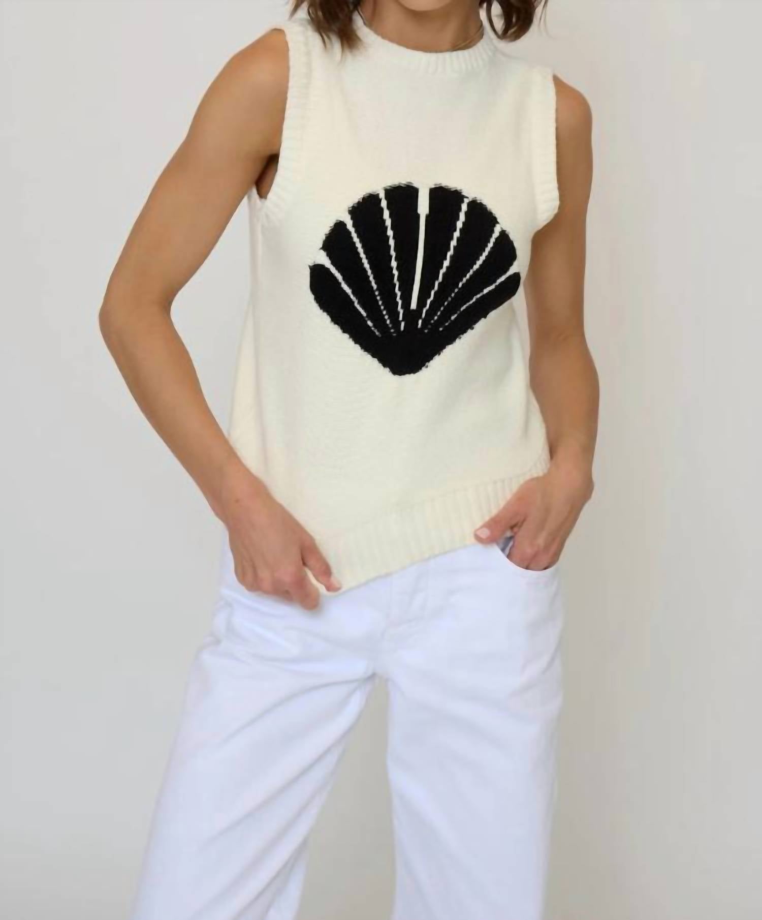 Central Park West - Evie Shell Print Tank Top