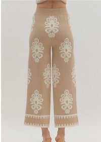 Entro - Danni Wide Leg Sweater Pants