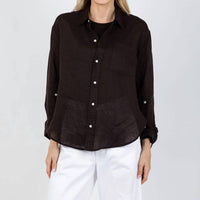 Citizens Of Humanity - Kayla Shrunken Linen Shirt
