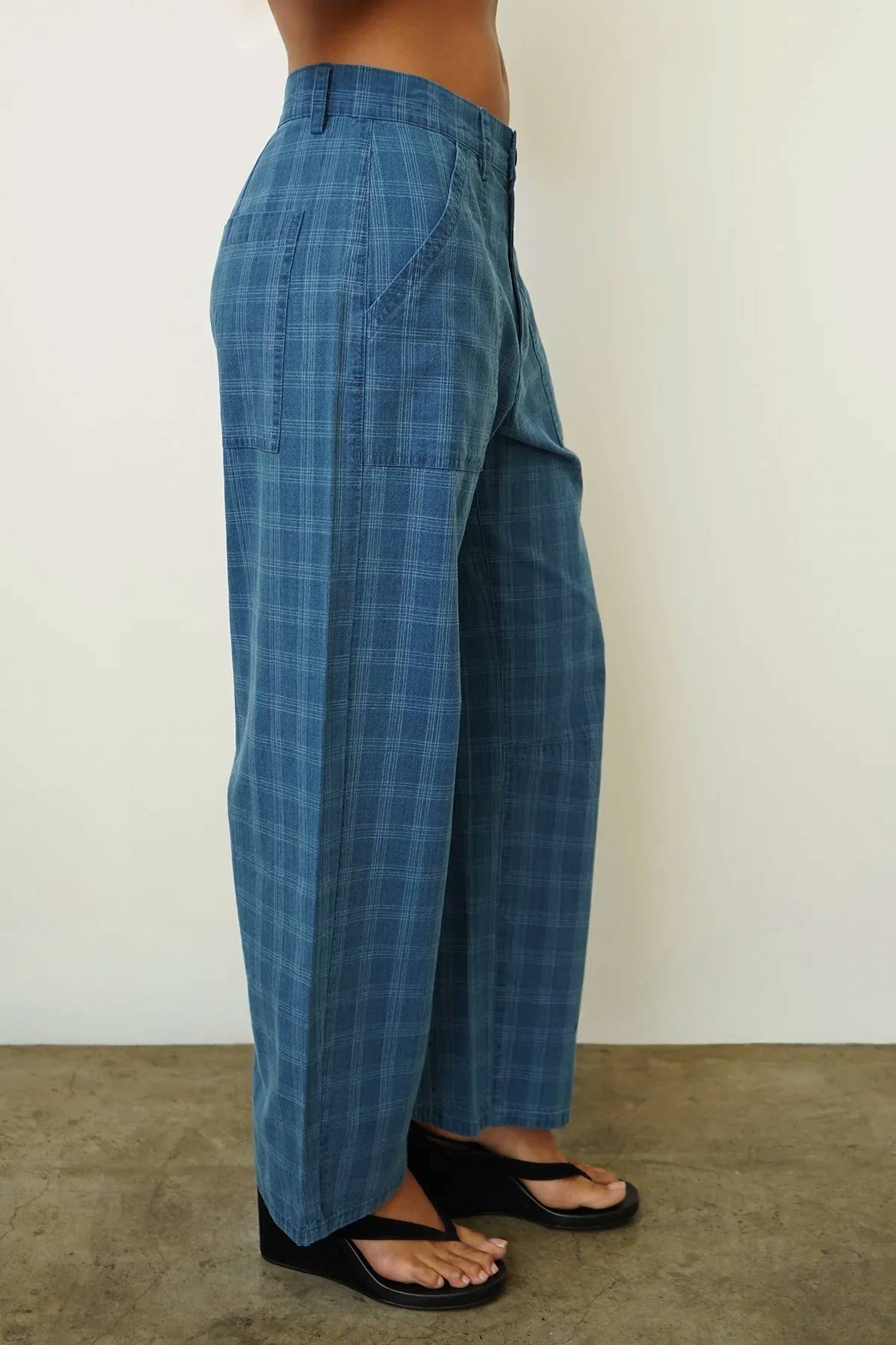 Lna - Cross Creek Plaid Pant