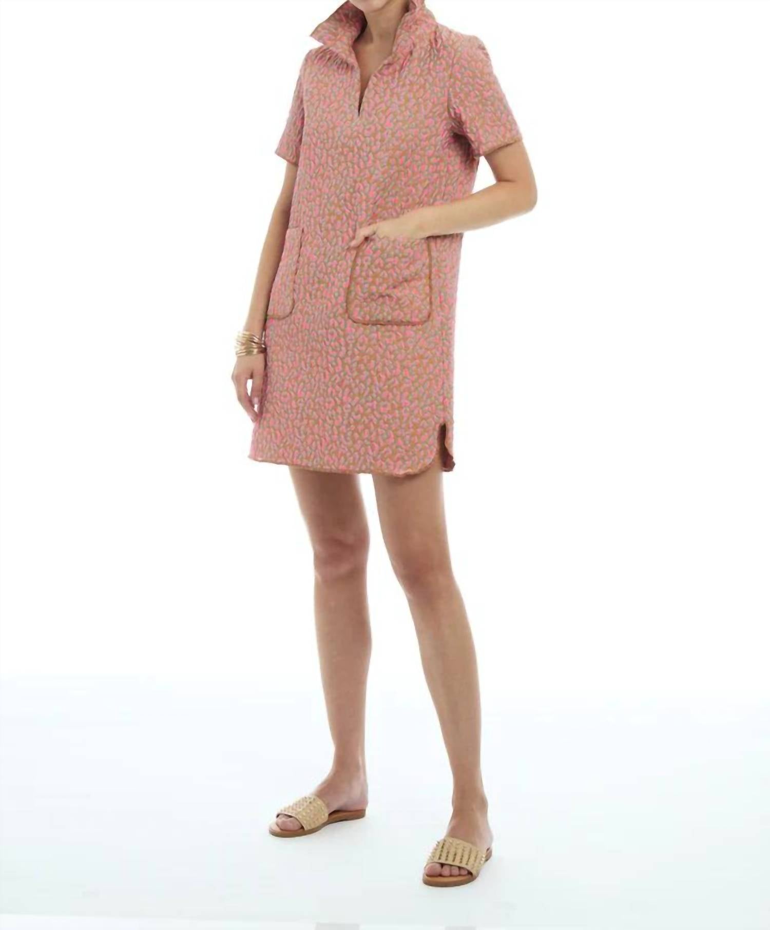 Patty Kim - Leopard Tiffany Mini Dress