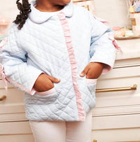 The Beaufort Bonnet Company Julie Anne Jacket in blue pink - item